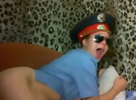 Russian cop fucks her boyfriend on webcam - adultwebshows com