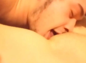 My college partner loves me to suck my pussy before fucking me
